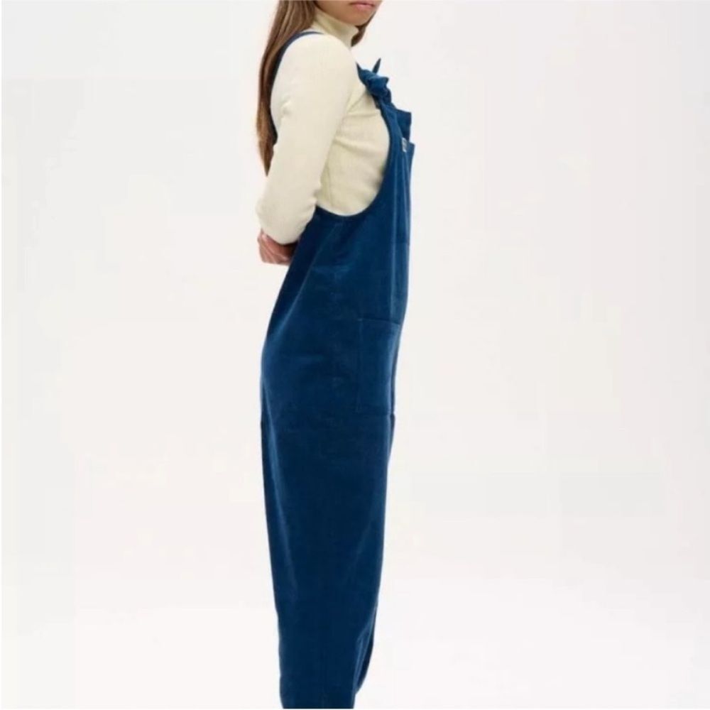 Lucy & Yak Overalls Corduroy Blue Dungaree Utility Size XS - Picture 2 of 10